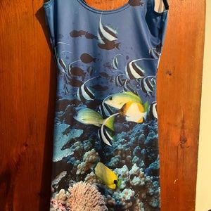Black milk reef dress small